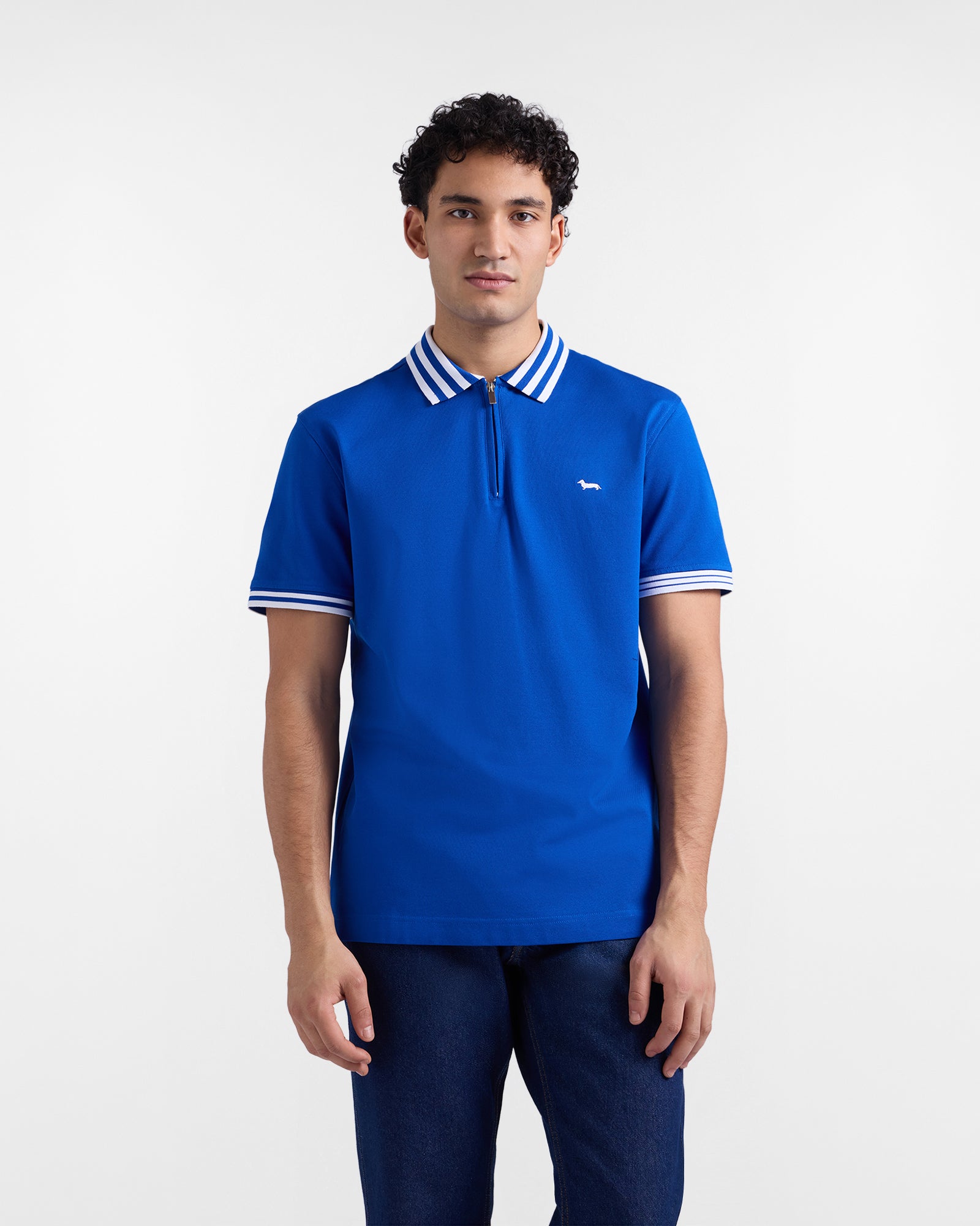 Maglietta polo Harmont&Blaine LRQ491021148 844 in color sorbetto con colletto classico e dettagli eleganti.