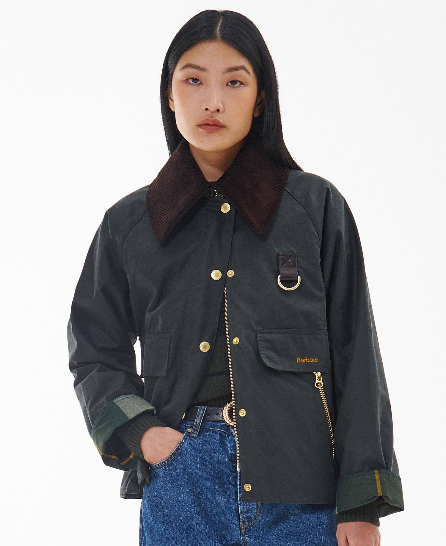 BARBOUR LWX1333 SG51  JACKET CATTONWAX