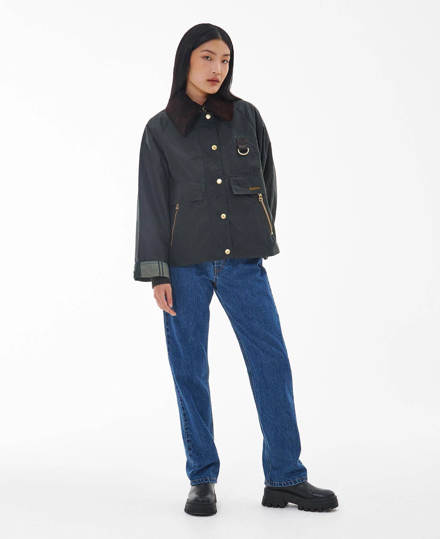 BARBOUR LWX1333 SG51  JACKET CATTONWAX