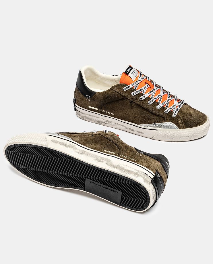 CRIME LONDON 11030AA8 83 DECONSTRUCTED LAVA ORANGE