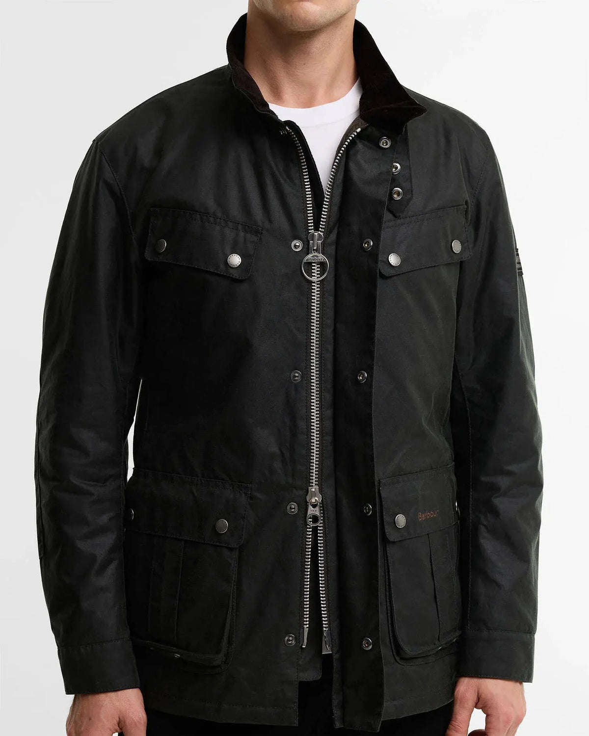 Barbour Duke Wax Jacket Giacca Uomo Cerata Heritage Verde by BARBOUR