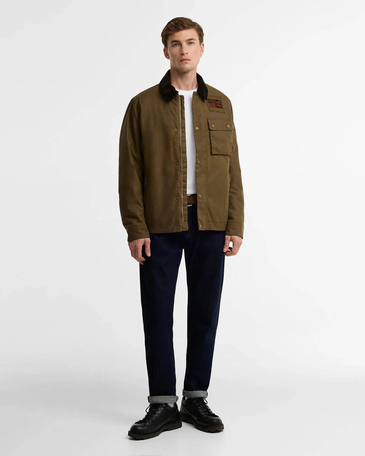 BARBOUR MWX1853 SN32 STEVE MCQUEEN JACKET WORKERS WAX by BARBOUR