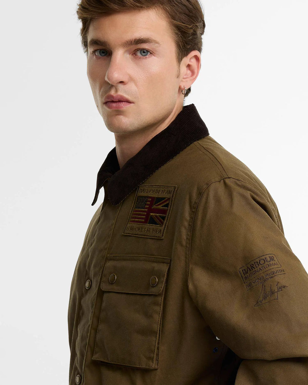 BARBOUR MWX1853 SN32 STEVE MCQUEEN JACKET WORKERS WAX by BARBOUR