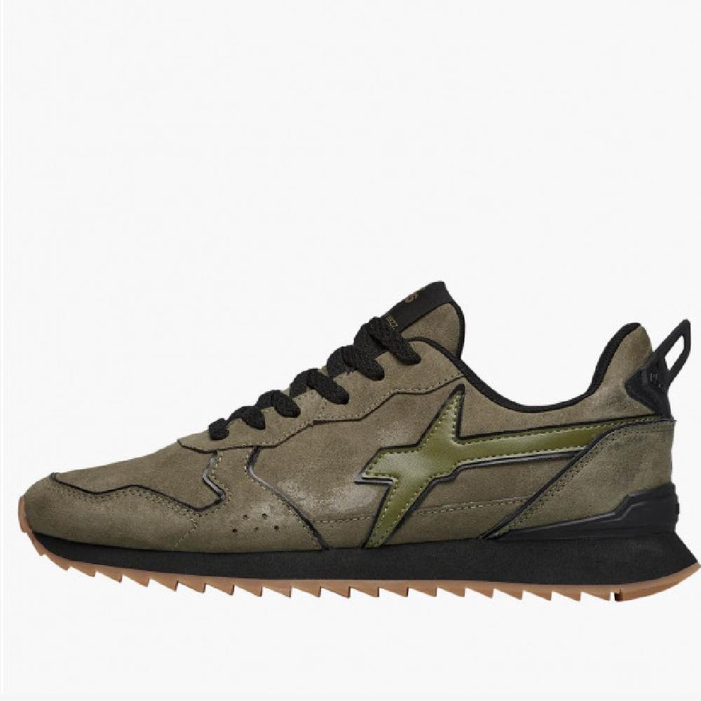 W6YZ JET-M. 1A24  SNEAKER MILITARE-BLACK-MILITARE