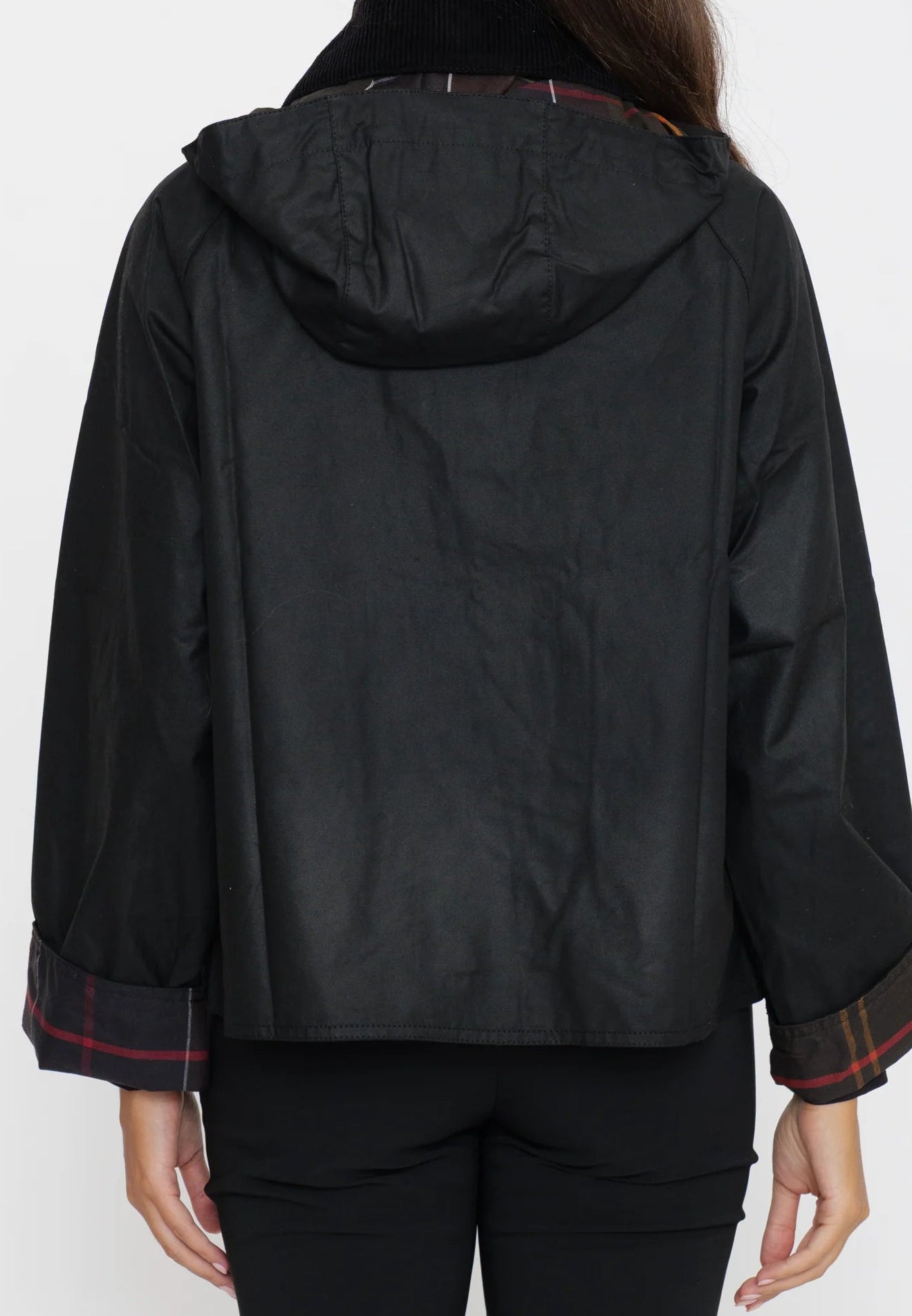 BARBOUR LWX1397BK91  JACKET REIGHTON SPEY WAX - Atelier Fratelli Carbè