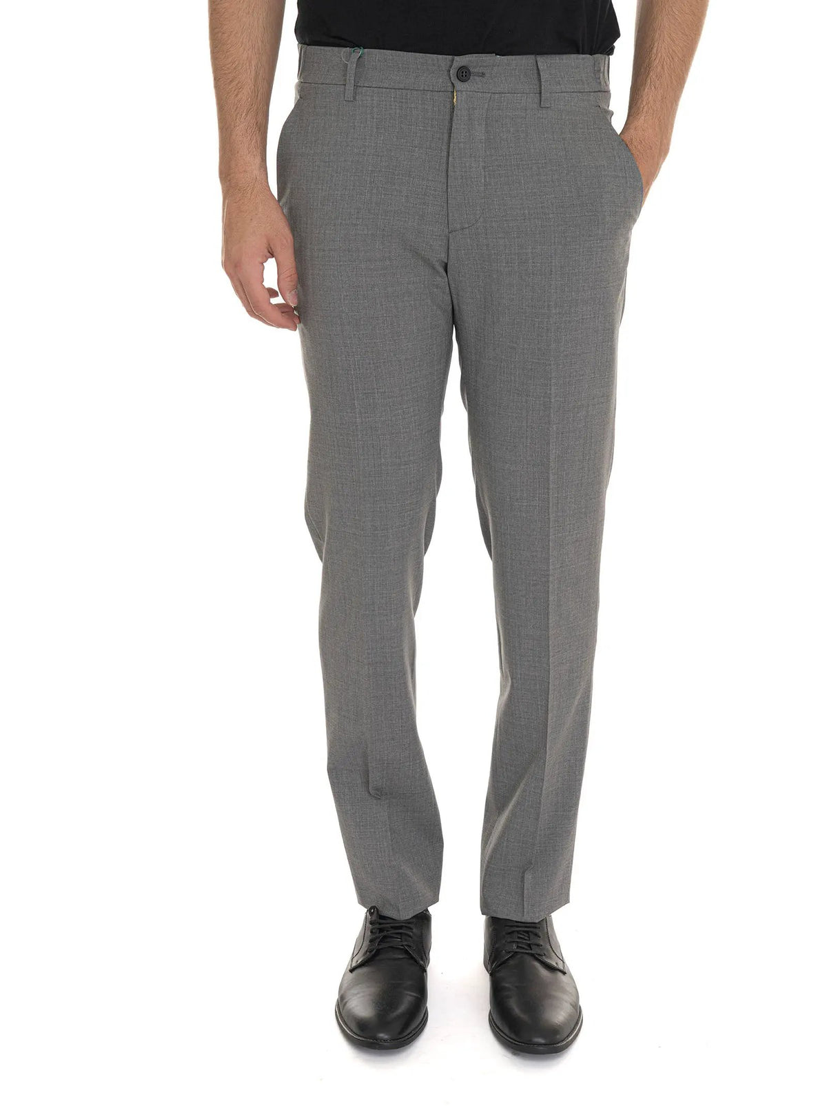 Pantalone Berwich Morello Elax Lana Dark Grey - Fronte