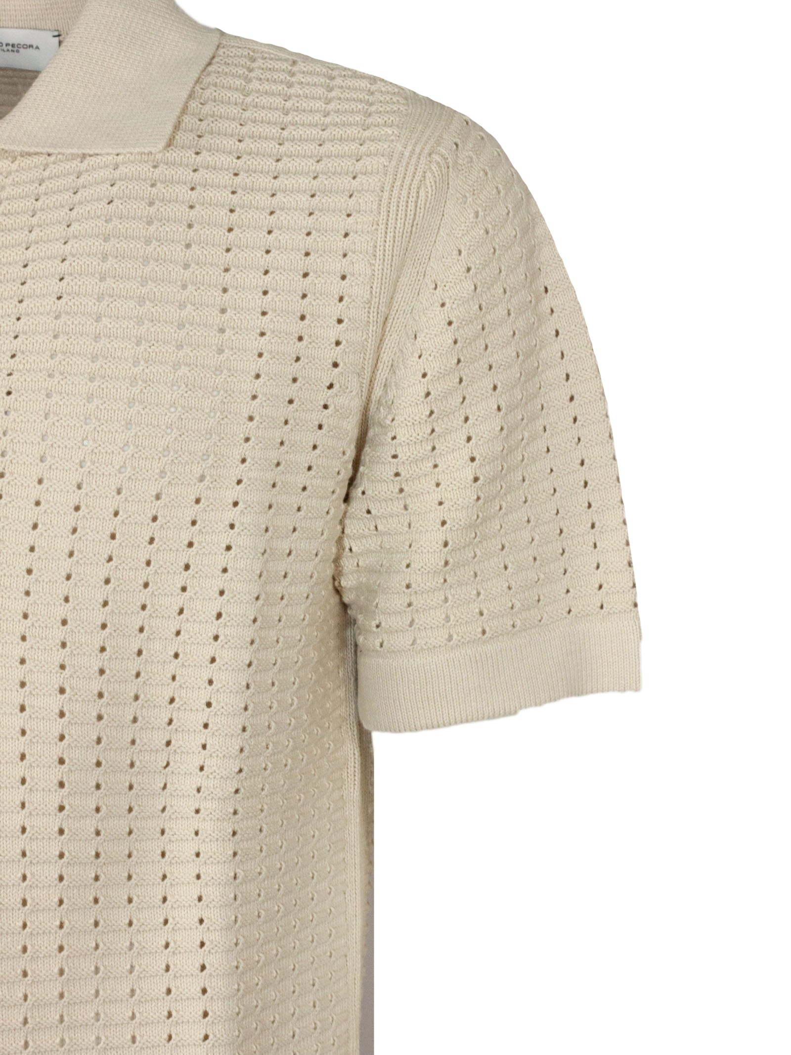 PAOLO PECORA A039 F800 1420  POLO POLO COT TRAFORATO