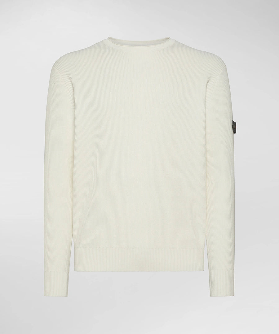PEUTEREY GARGALLO FW02 PEU561799012365  730  KNIT Maglia in cotone a costa inglese