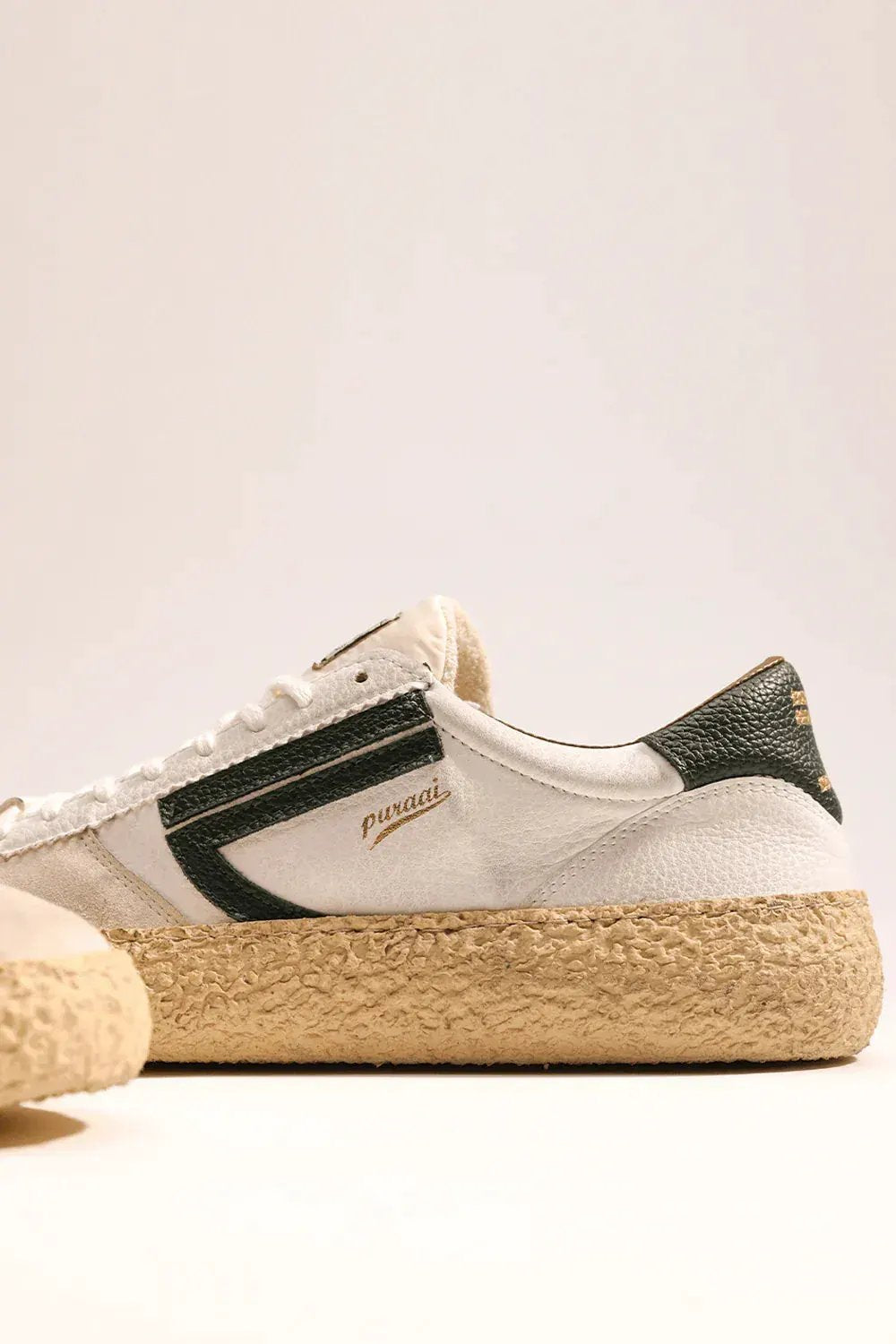 PURAAI PU101V-020 Sneaker Vintage Vischio - Dettaglio Retro