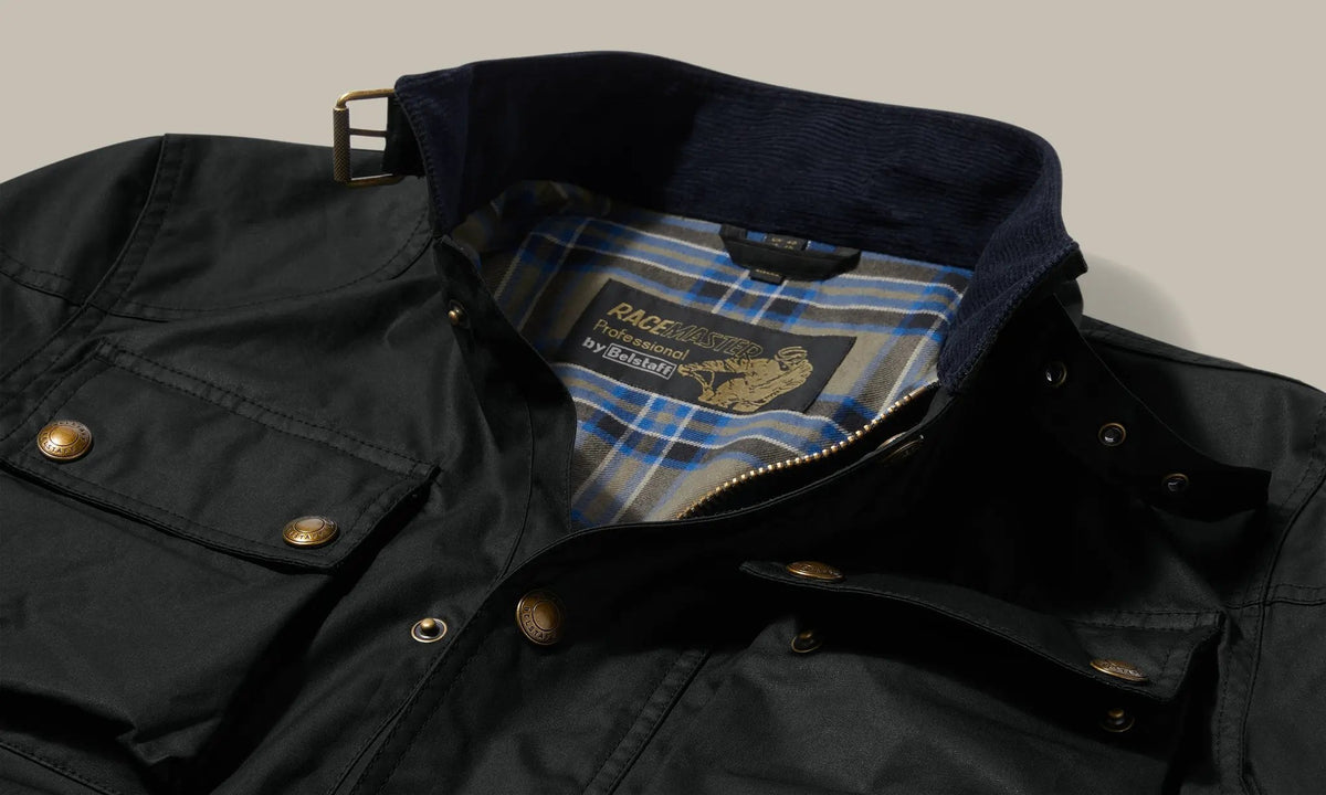 Belstaff Racemaster Icon Jacket - Dark Navy (105306DKNVY) vista laterale
