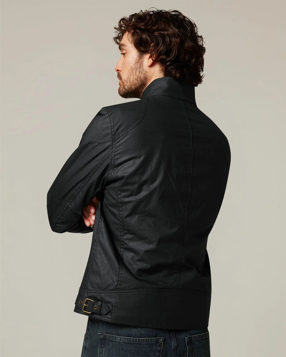 Belstaff Racemaster Icon Jacket - Dark Navy (105306DKNVY) retrò e tasche