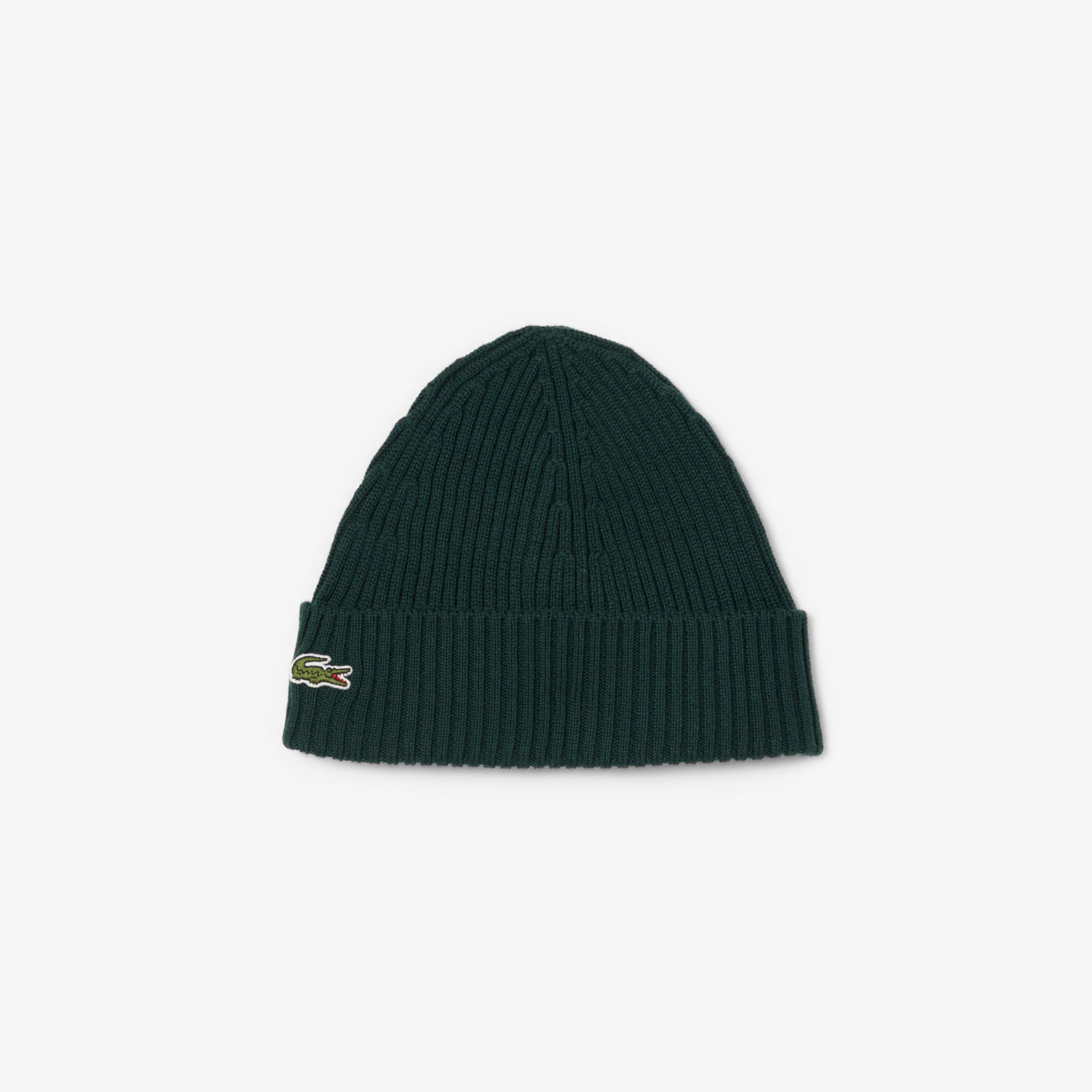 LACOSTE RB0001 YZP  BEANIE in lana spazzolata a costine