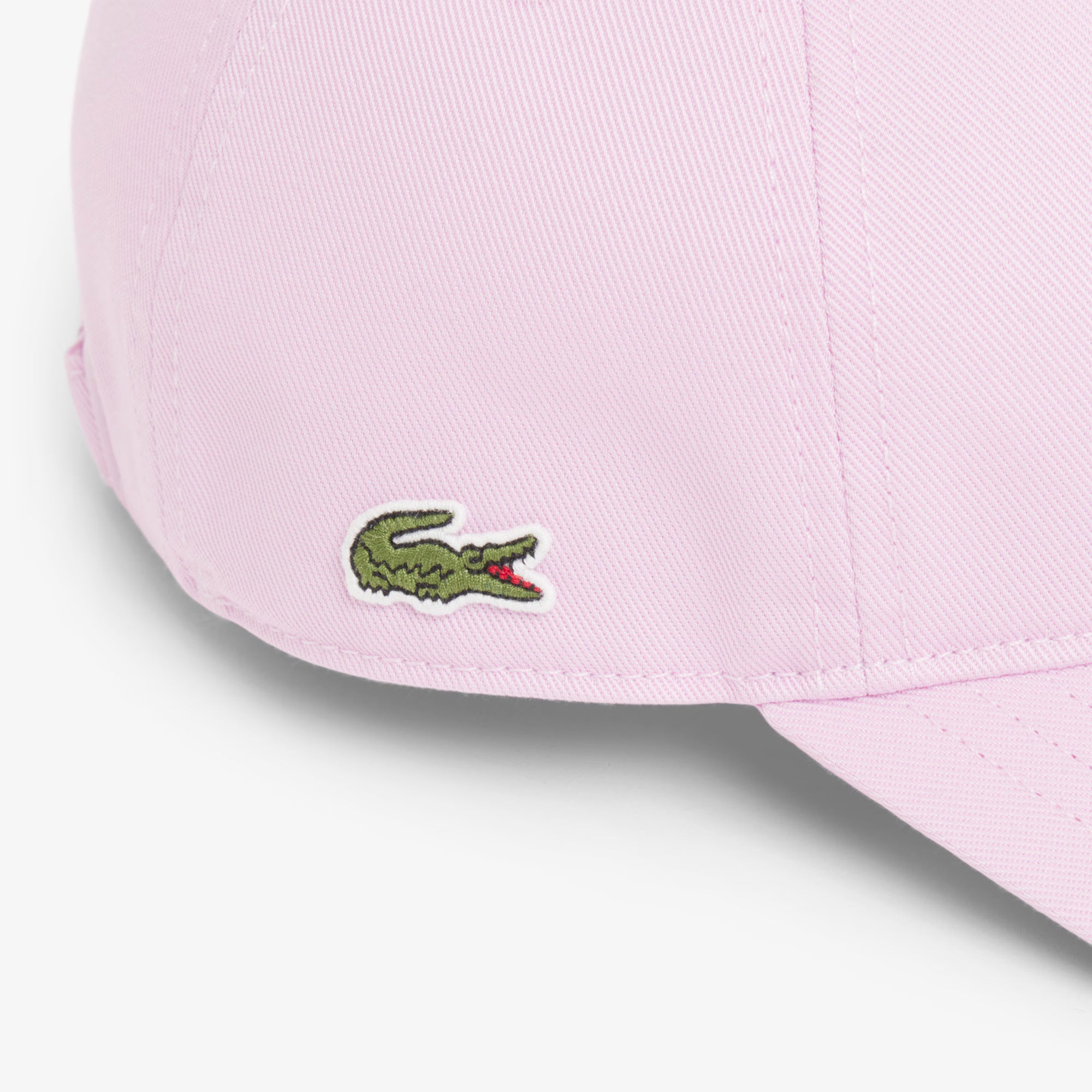 Cappellino LACOSTE RK0440 Z4H in twill di cotone con logo ricamato, visibile dall'immagine.