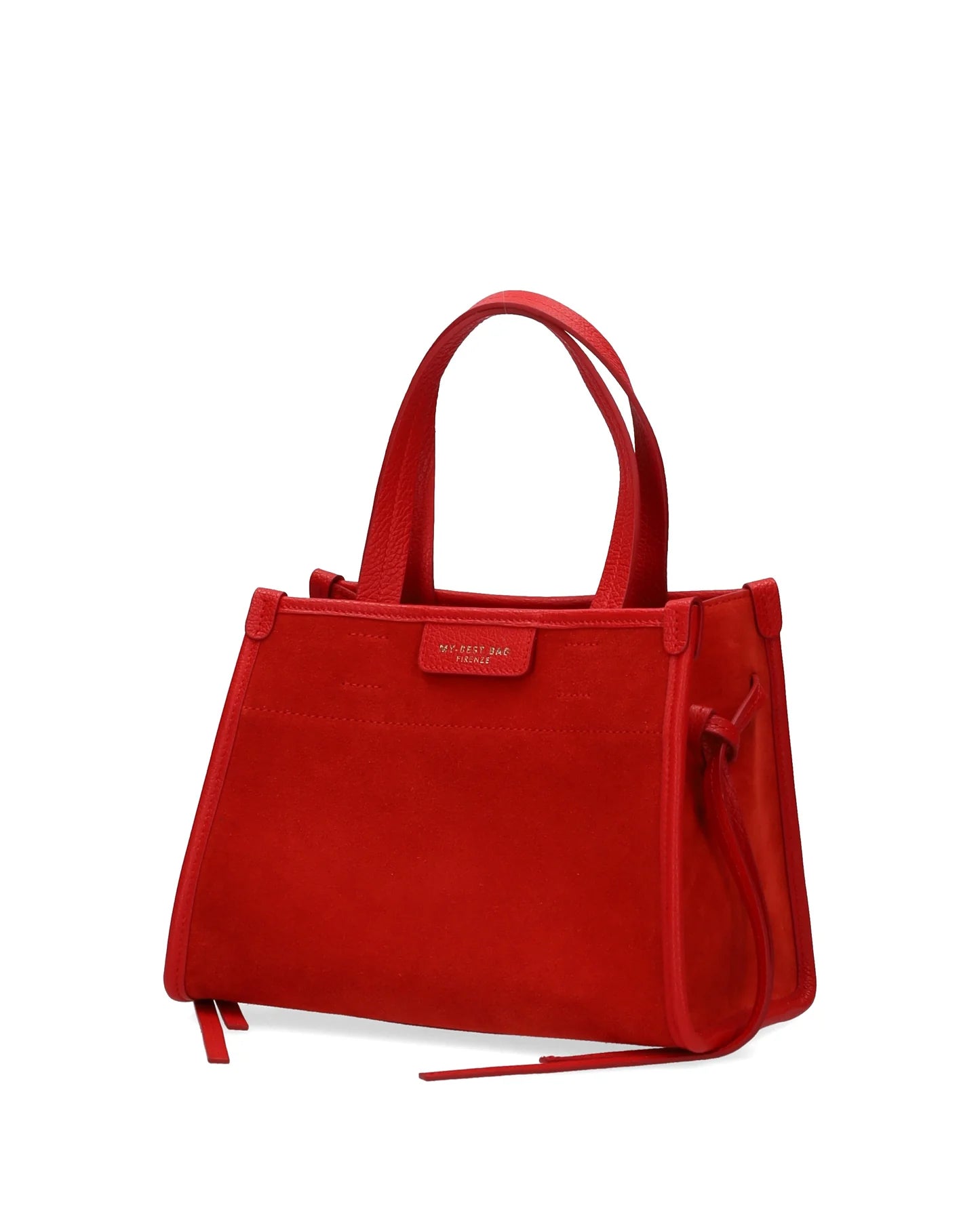 MY BEST BAG FIRENZE S1-MYB-2035 SCARLET RED  SHOPPING BAG DIVA SMALL