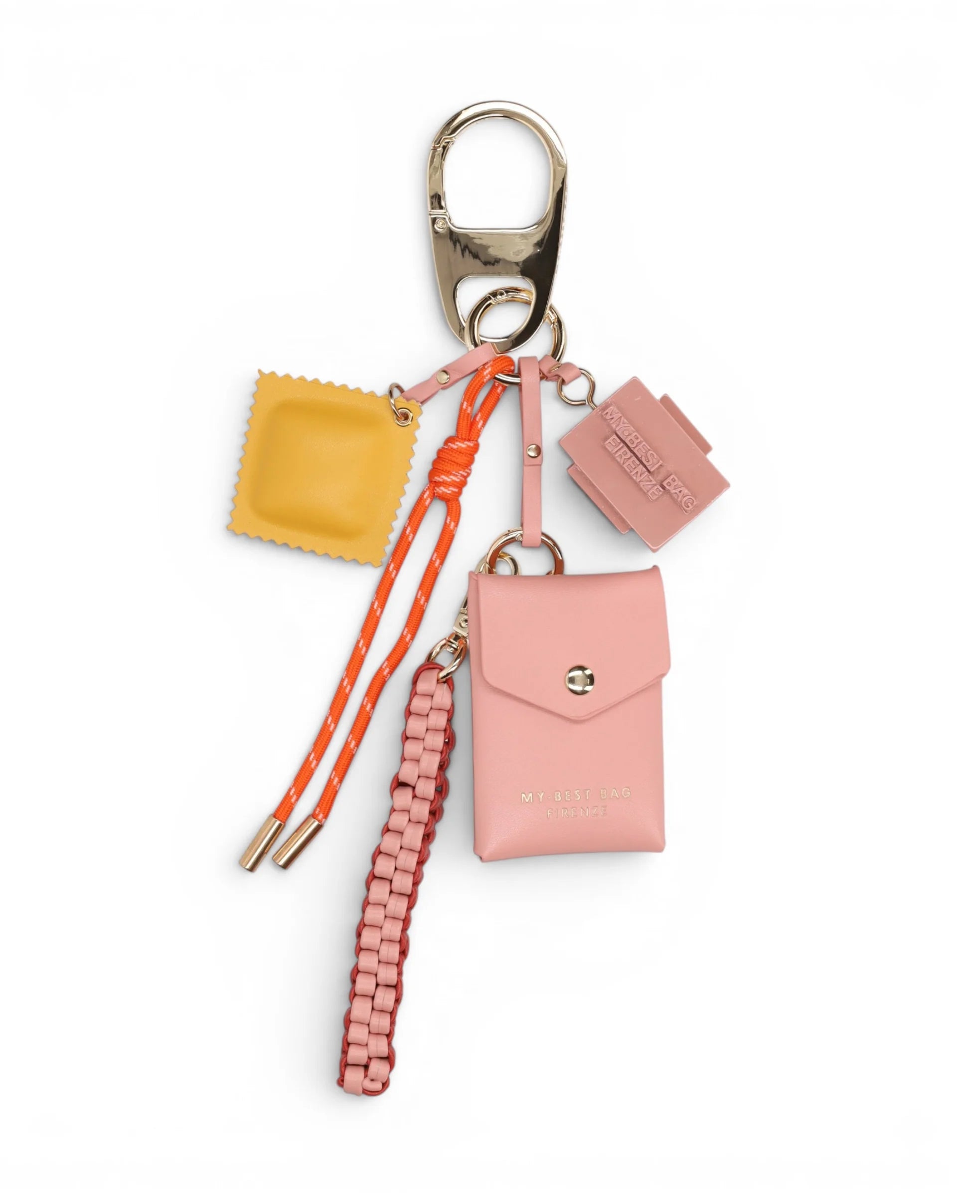 MY BEST BAG FIRENZE S1-MYB-CHARM BLUSH  KEYCHAIN