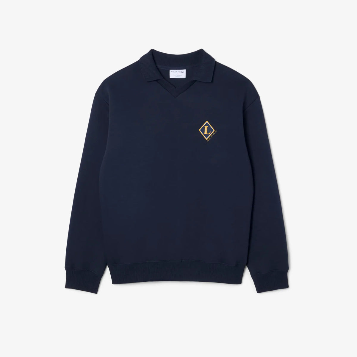 LACOSTE SH8631 MXQ Felpa con stemma Made in France by LACOSTE
