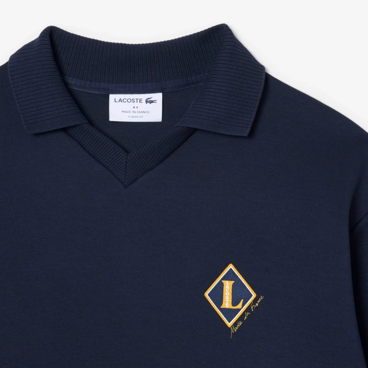 LACOSTE SH8631 MXQ Felpa con stemma Made in France by LACOSTE
