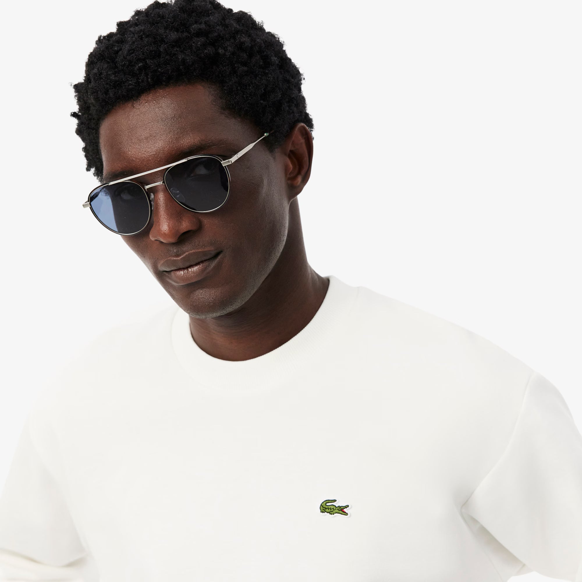 LACOSTE SH8868 70V  PULLOVER Felpa in cotone
