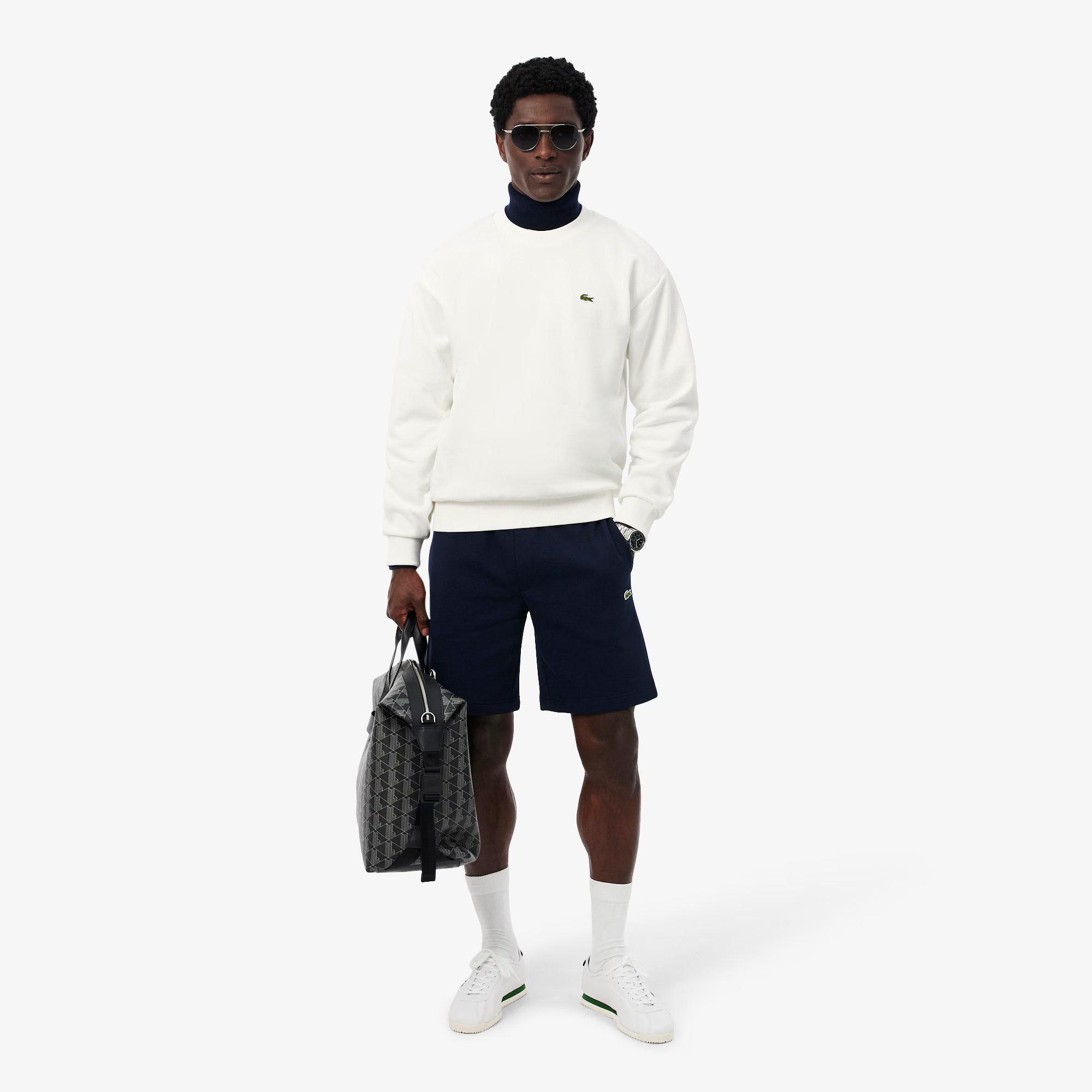 LACOSTE SH8868 70V  PULLOVER Felpa in cotone