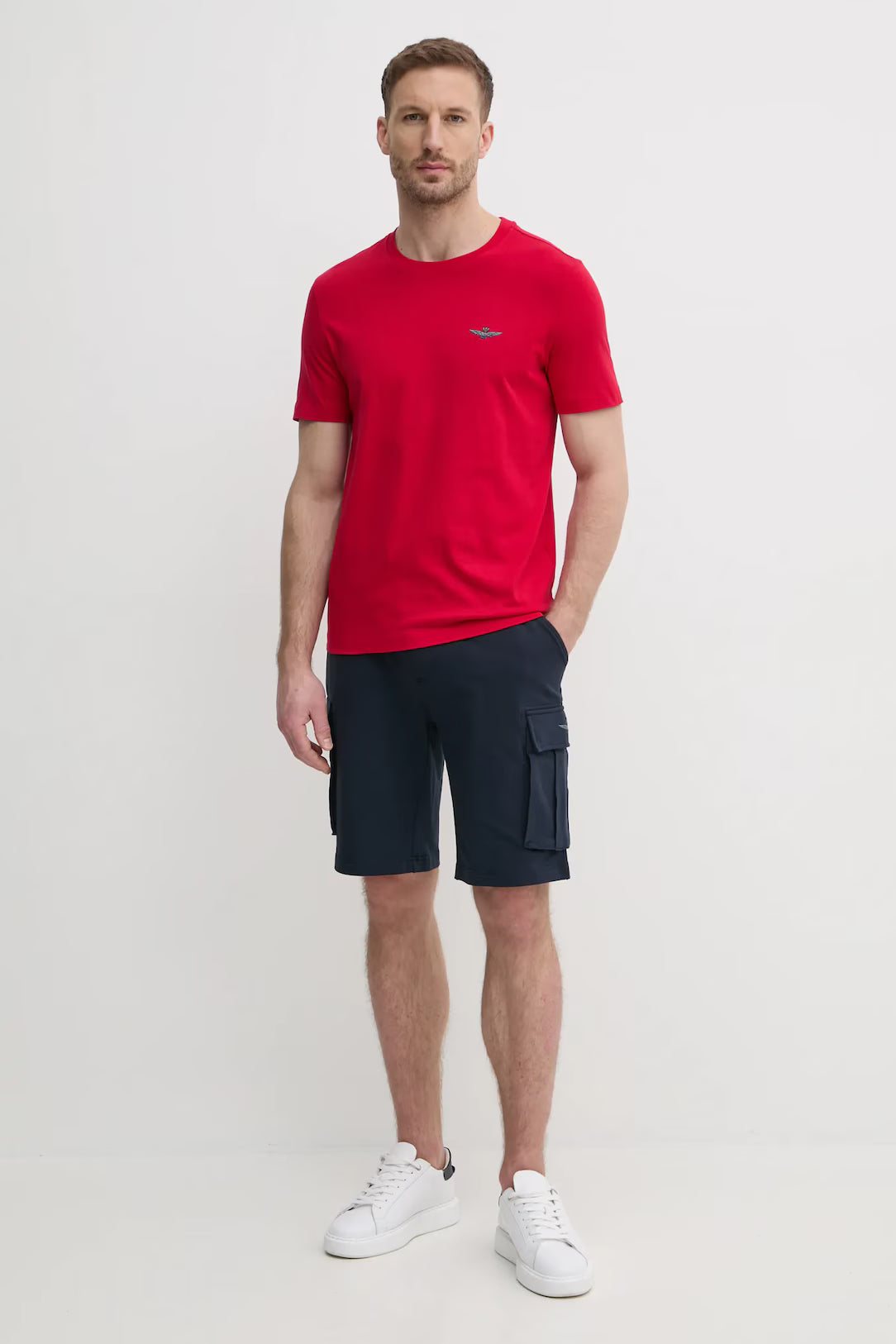 AERONAUTICA MILITARE 251TS2376J592 19333  T-SHIRT BASIC CON ACQUILA M.C. - Atelier Fratelli Carbè