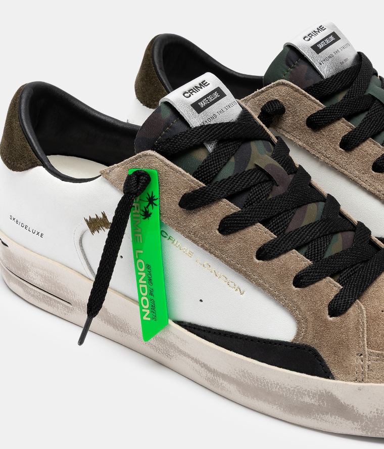CRIME LONDON SK8 10105AA9.10 SNEAKER by CRIME LONDON