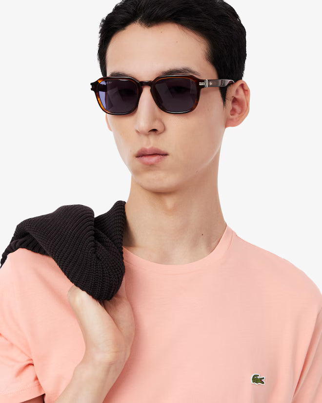 LACOSTE TH6709 UI2  T-SHIRT T-shirt in cotone Pima