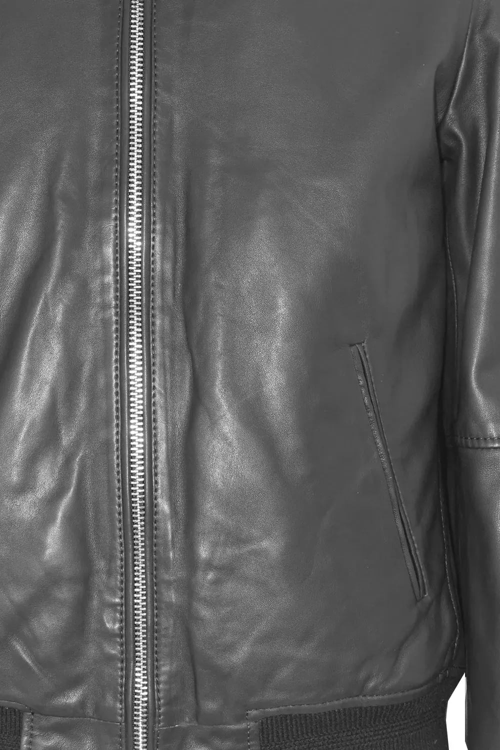 THE JACK LEATHER ELVI-PLON JACKET ELVIS IN PELLE PLONGE by THE JACK LEATHER