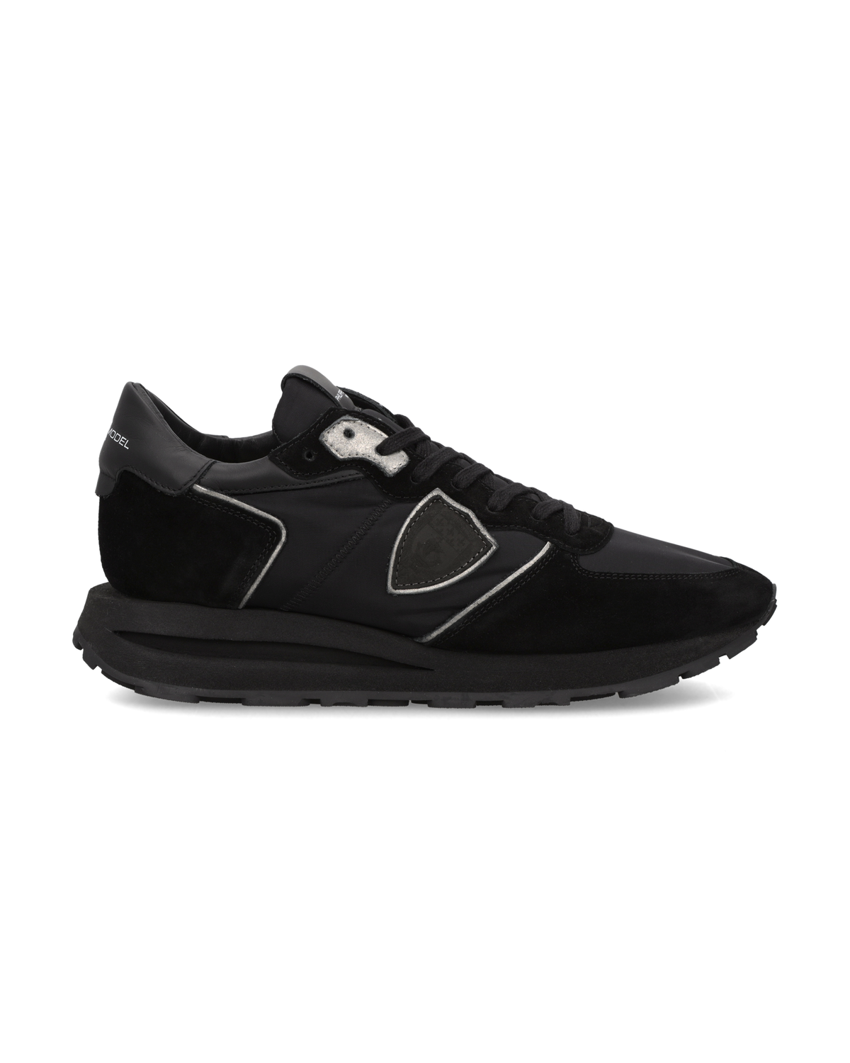 Philippe Model Tropez Haute Low Uomo Nero TKLU N001 - Vista laterale