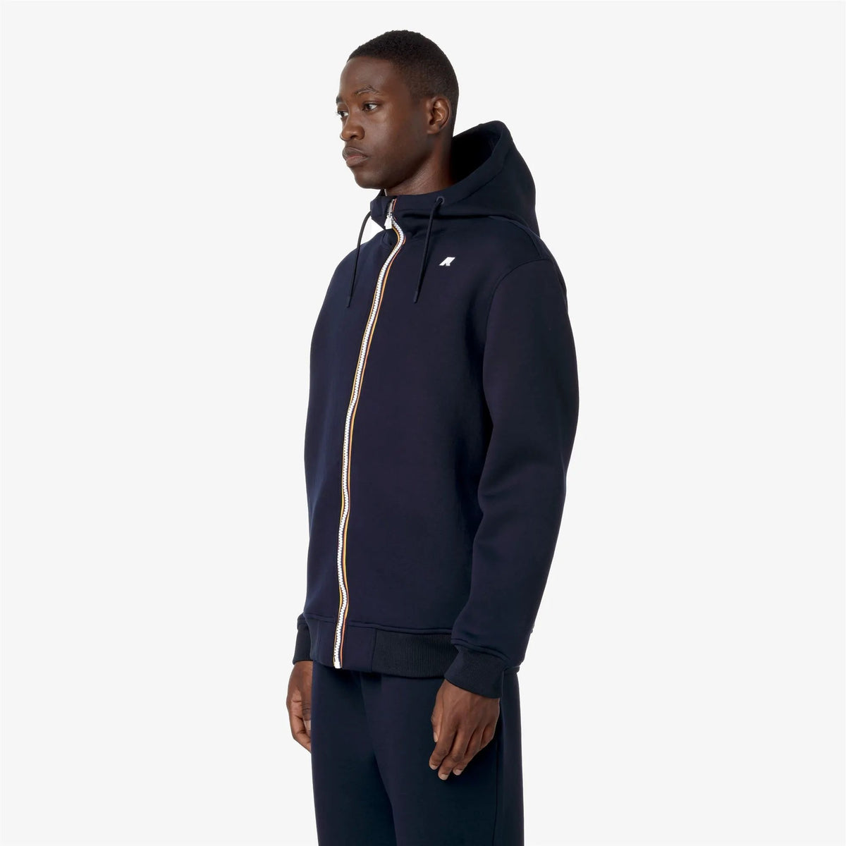 Fleece MAN RAINER SPACER Jacket Blue Depth - Commercial 5