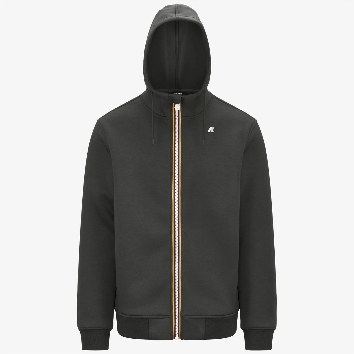 Fleece MAN RAINER SPACER Jacket GREEN BLACKISH - Fronte intera