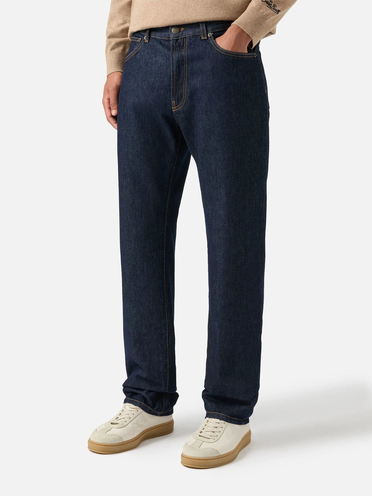 Pantaloni Riverdale denim blu scuro, modello RVD0002 / 00667M - vista frontale