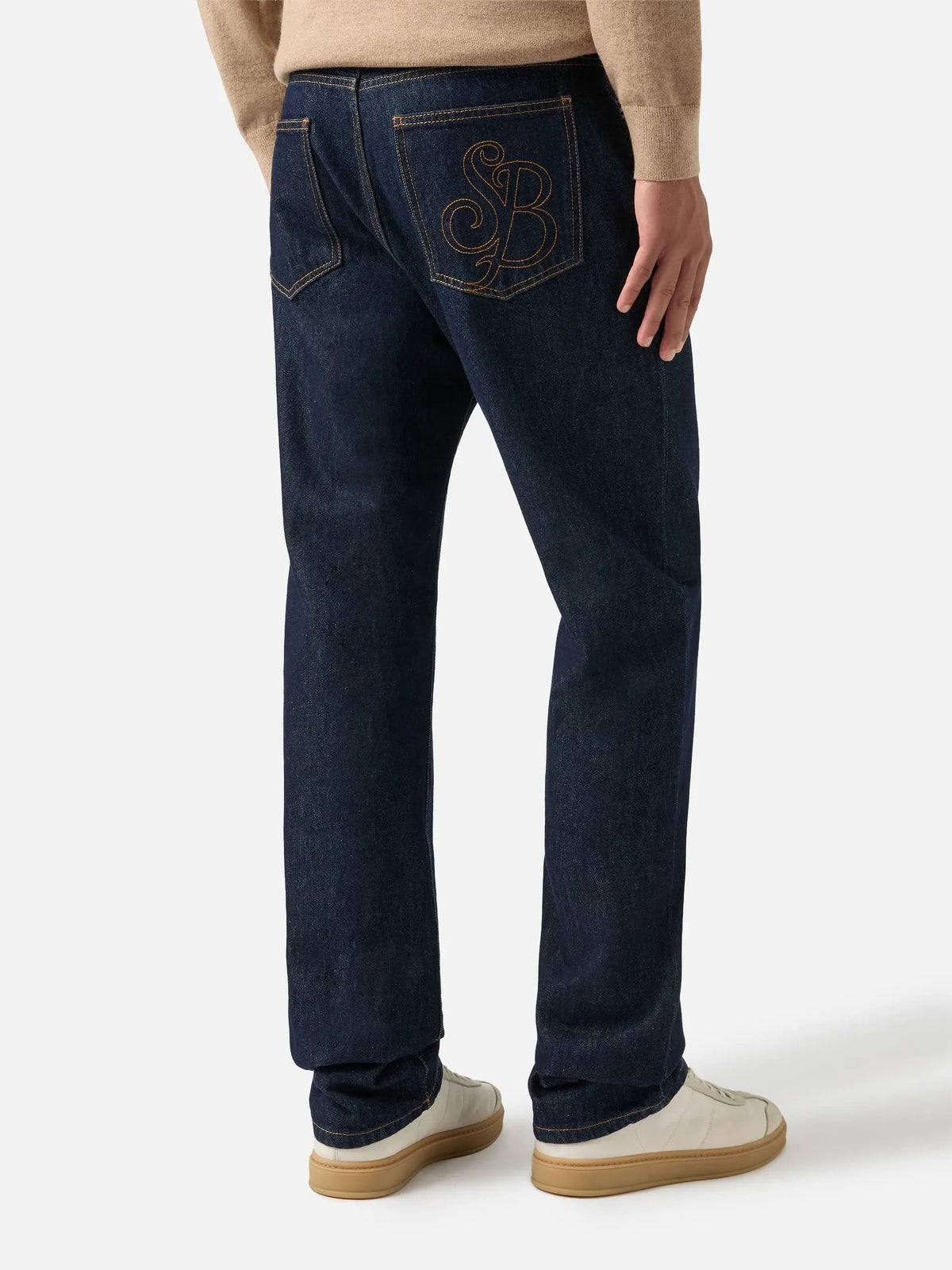 Pantaloni Riverdale denim blu scuro, modello RVD0002 / 00667M - retro e tasche