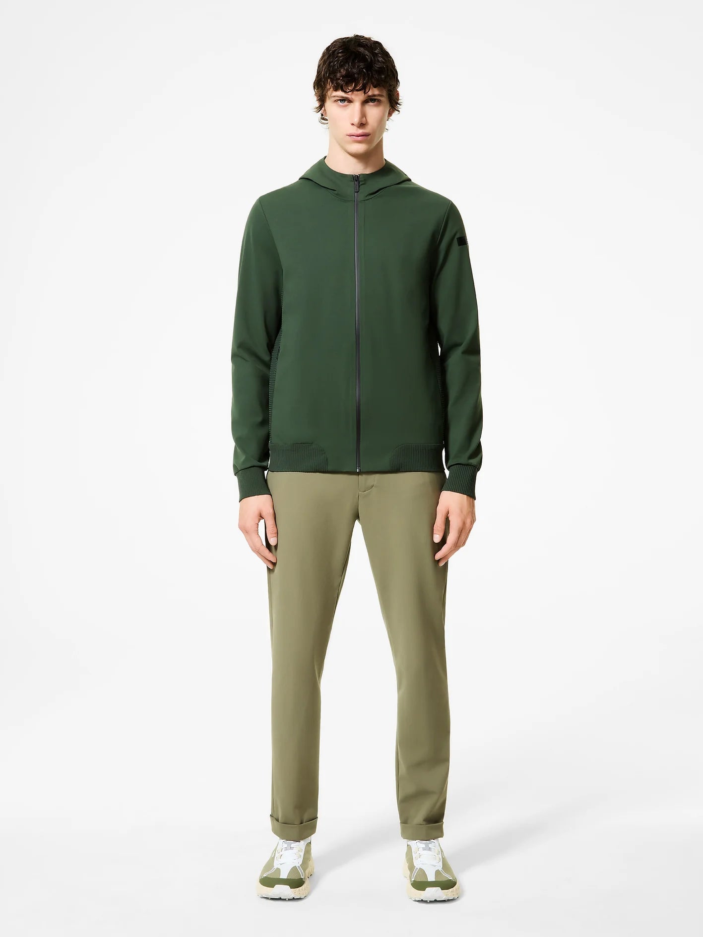 RRD W25192  HOODIE surflex winter soft touch hood zip fleece