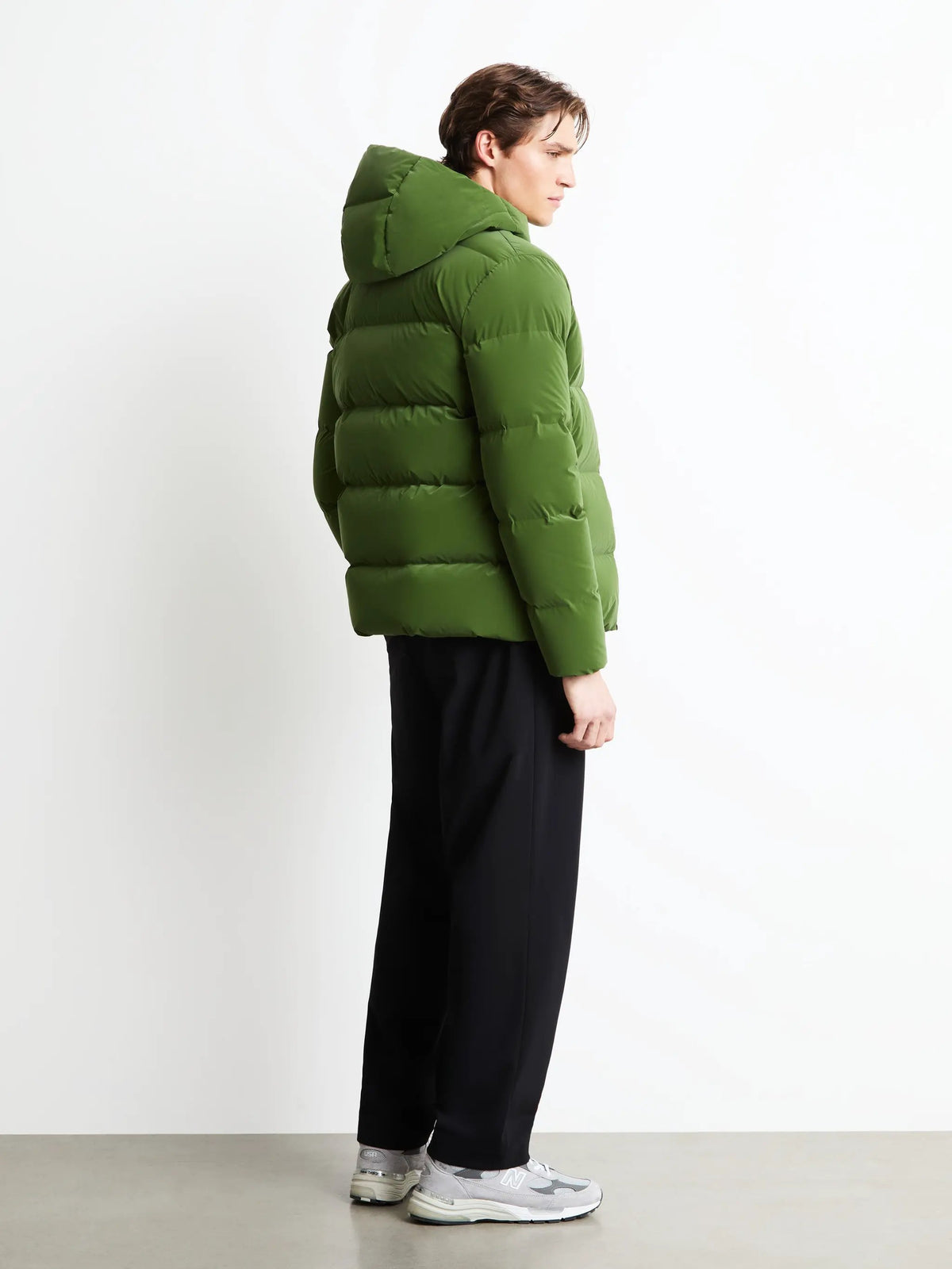 Giacca a vento RRD supeRRDuck! Tubic 14 Hood Zip Jkt Verde Prato - Dettaglio laterale