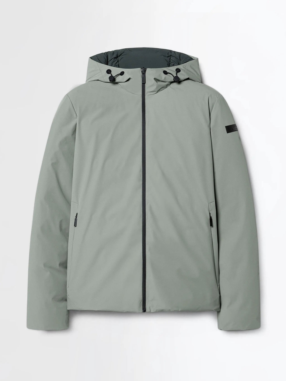 Giacca Reversibile RRD Montecristo W26034 Lead Grigio Piombo - Dettaglio Logo Microiniezione