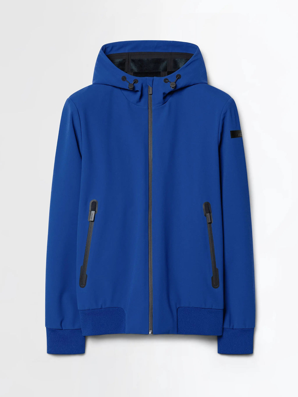 RRD Surflex Winter Thermo Hood Zip Jkt — particolare tasche con zip — Blue Black (60)