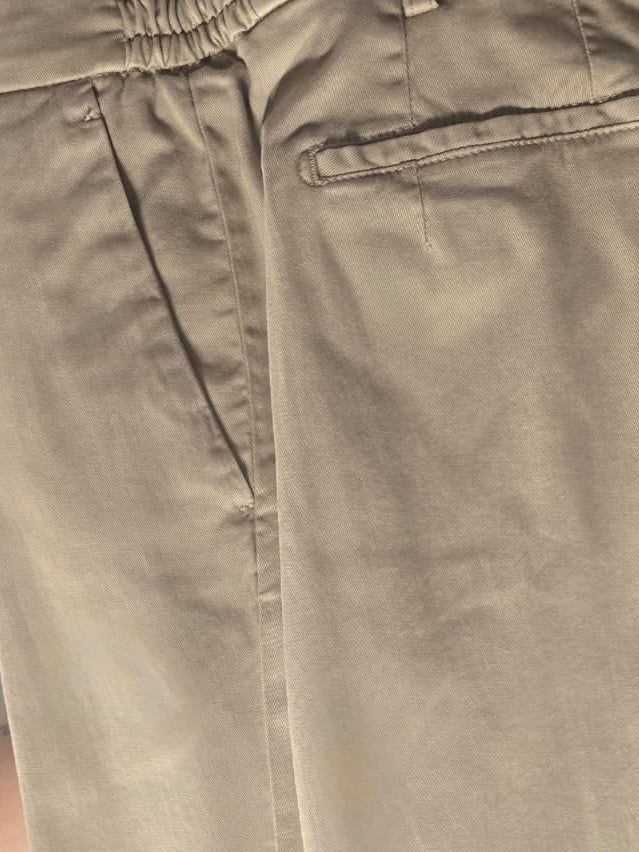 BERWICH MORELLOELAX-GDOL001  PANTS PANT  VITA ELAST GABARDINE DIAGONAL