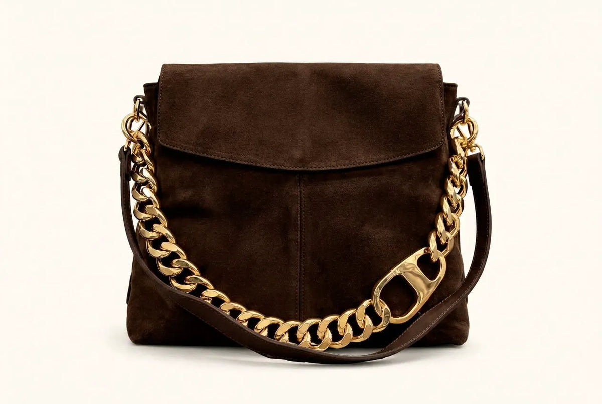 MY BEST BAG FIRENZE F2-MYB-3042L-S01 HAND BAG MICHELLE SUEDE by MY BEST BAG FIRENZE