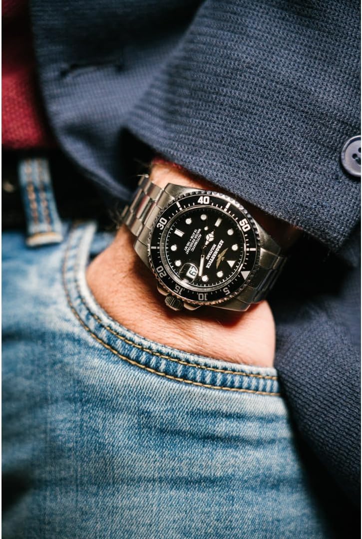 AERONAUTICA MILITARE AMOR0004 CHARLIE OROLOGIO  CLOCK OROLOGIO ANALOGICO IN ACCIAO FINITURA SPAZZ - Atelier Fratelli Carbè