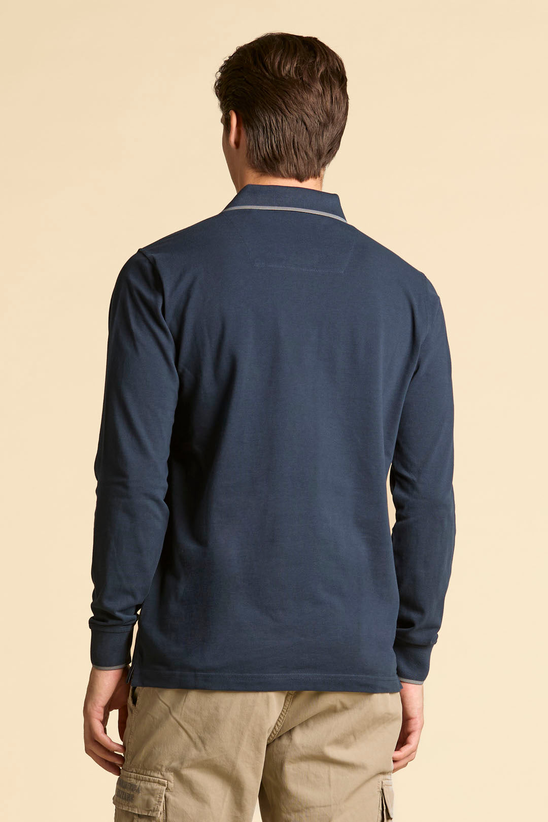 AERONAUTICA MILITARE PO1653UP00082 08184  POLO BASICA M.L. - Atelier Fratelli Carbè