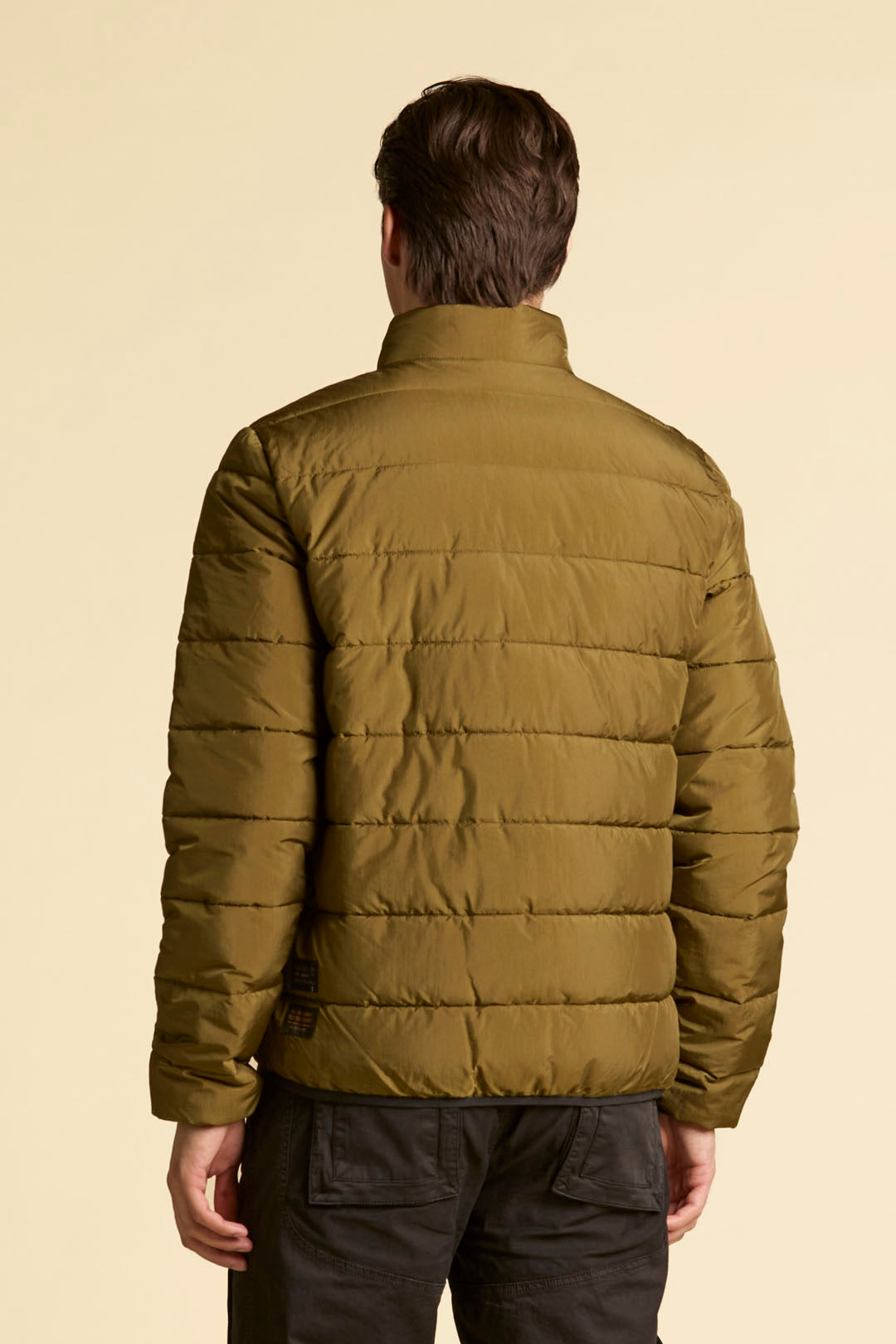 AERONAUTICA MILITARE AB3022UCT04214 07198  BLOUSON JACKET GIUBBINO IN NYLON CRINKLE CANGIANTE - Atelier Fratelli Carbè