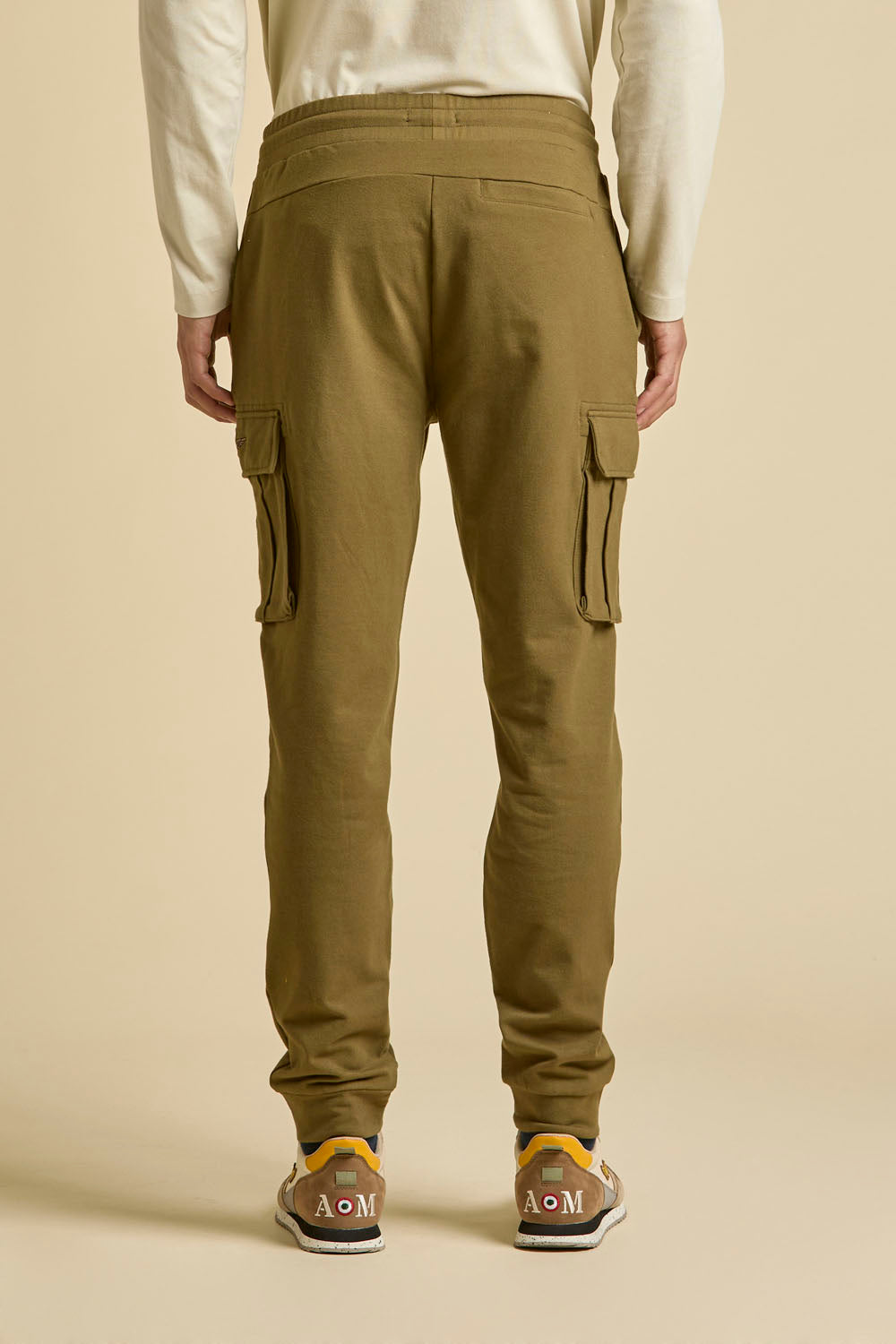 AERONAUTICA MILITARE PF1010UF00662 07198  SWEAT PANT CARGO IN FELPA COTONE - Atelier Fratelli Carbè
