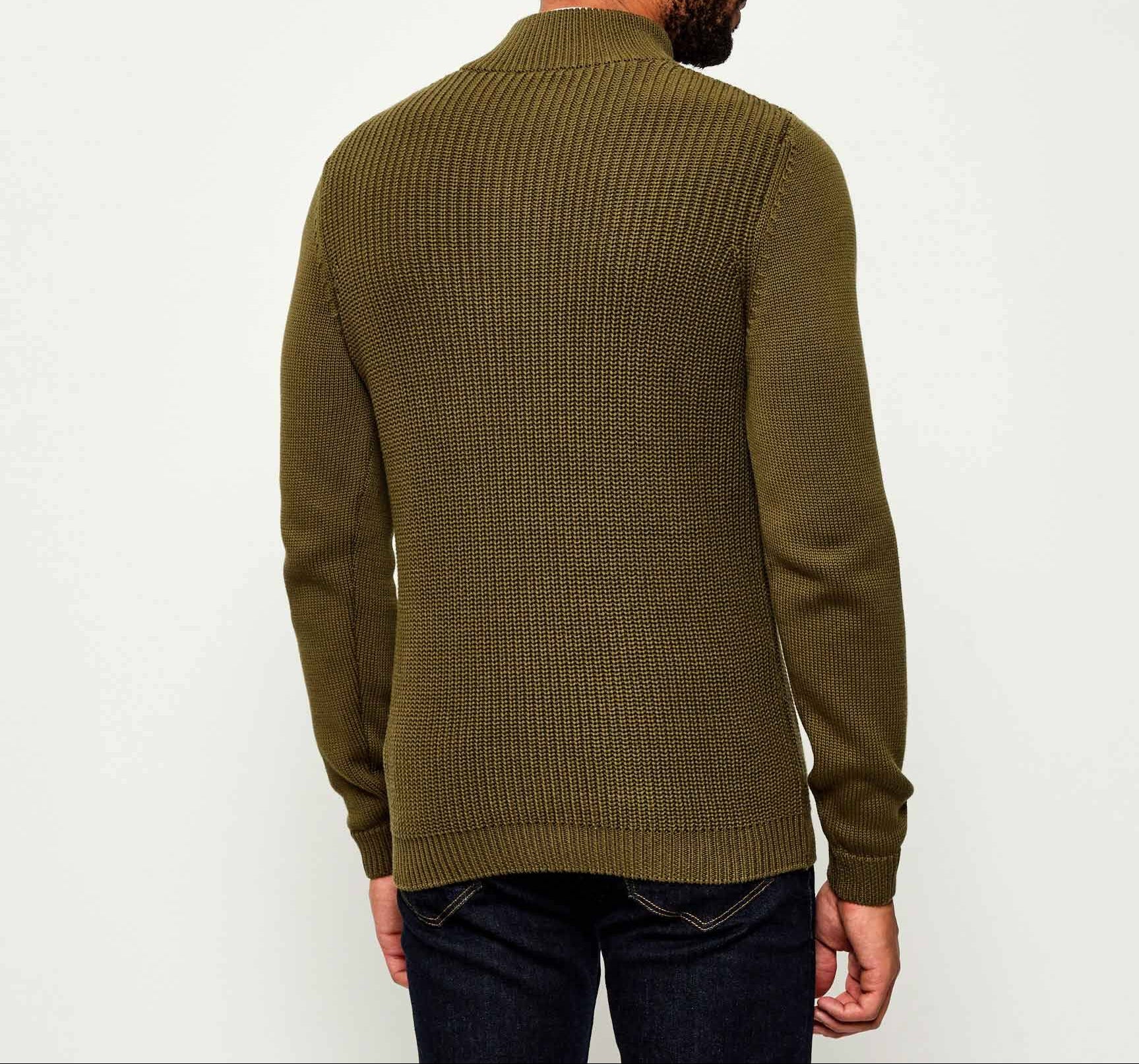 AERONAUTICA MILITARE MA1572UL00409 07198  KNIT MAGLIA  COLLO ALTO BOTTONI - Atelier Fratelli Carbè