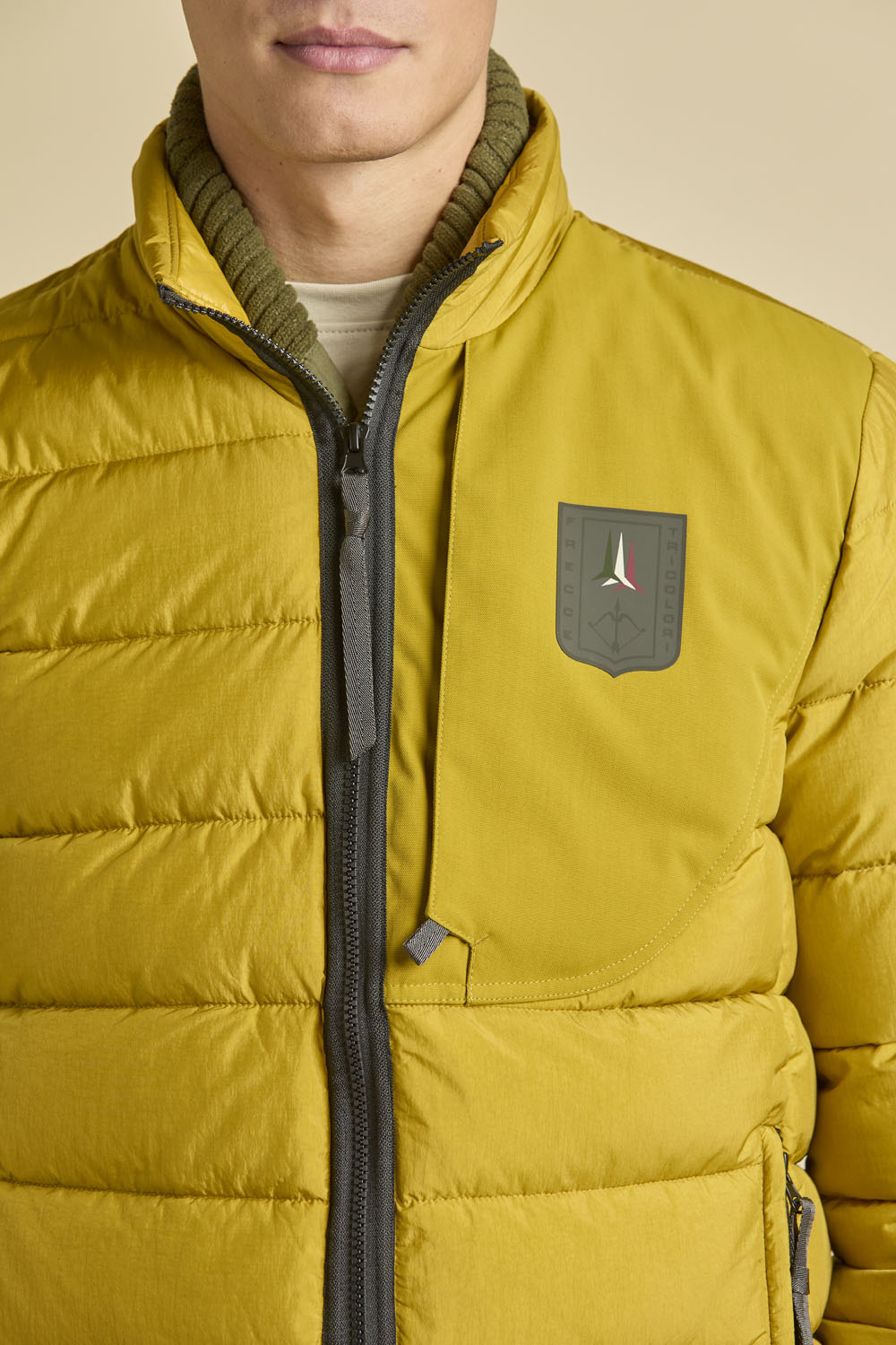 AERONAUTICA MILITARE AB3022UCT04214 57607  BLOUSON JACKET GIUBBINO IN NYLON CRINKLE CANGIANTE - Atelier Fratelli Carbè