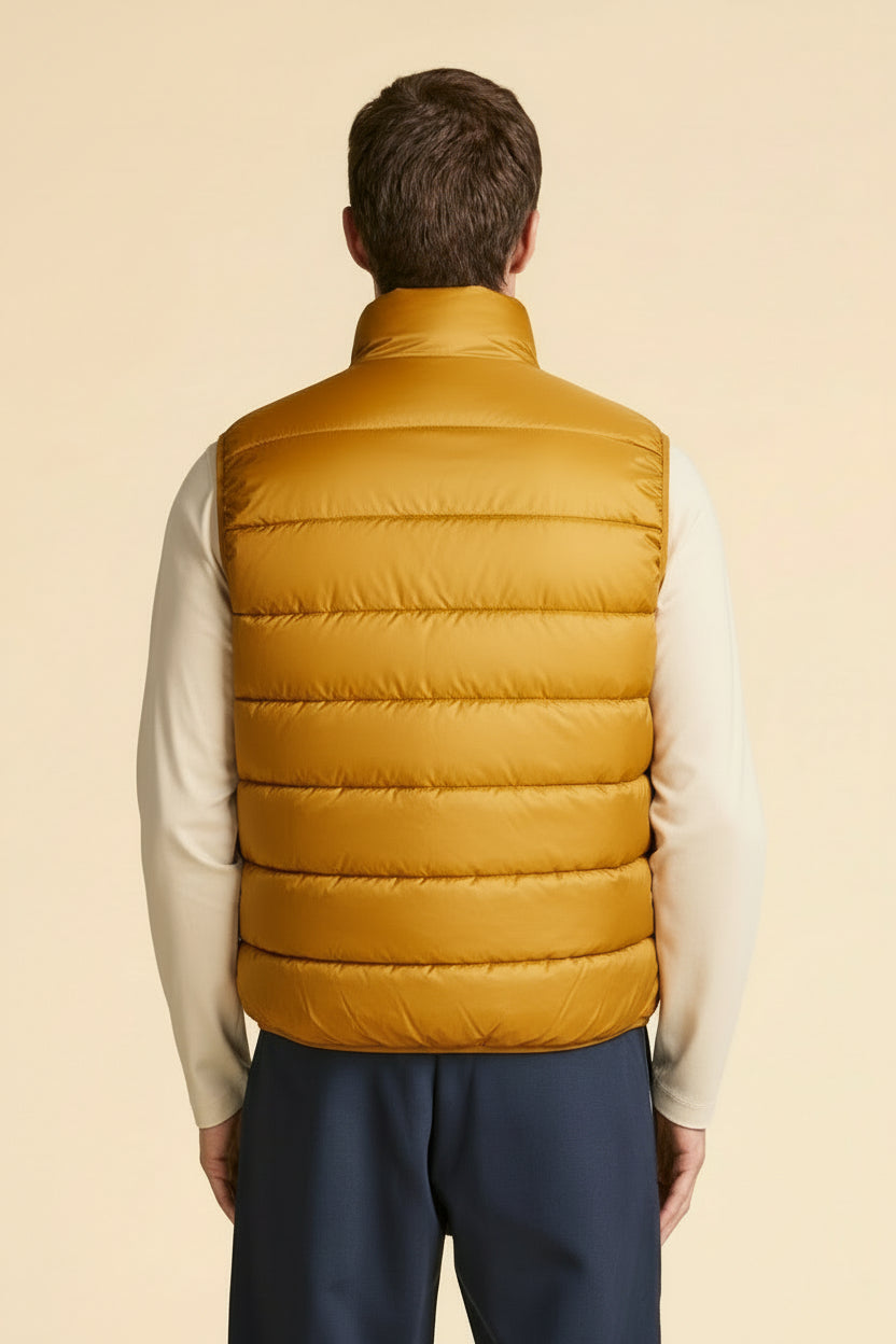 AERONAUTICA MILITARE AB3023UCT04214 08395  GILET GILE' ULTRALIGHT NYLON CRINKLE CANGIANTE - Atelier Fratelli Carbè