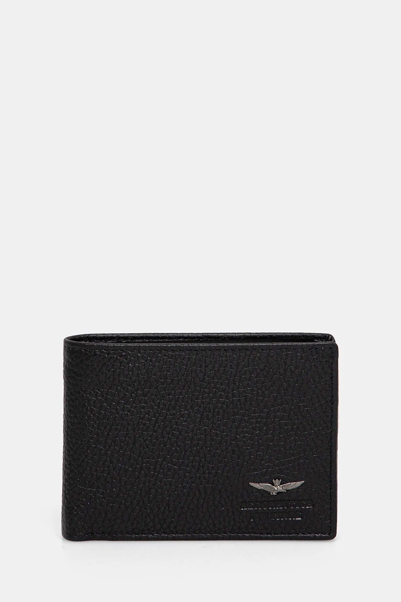 AERONAUTICA MILITARE AM181-NE  WALLET PORTAFOGLIO  PELLE - Atelier Fratelli Carbè