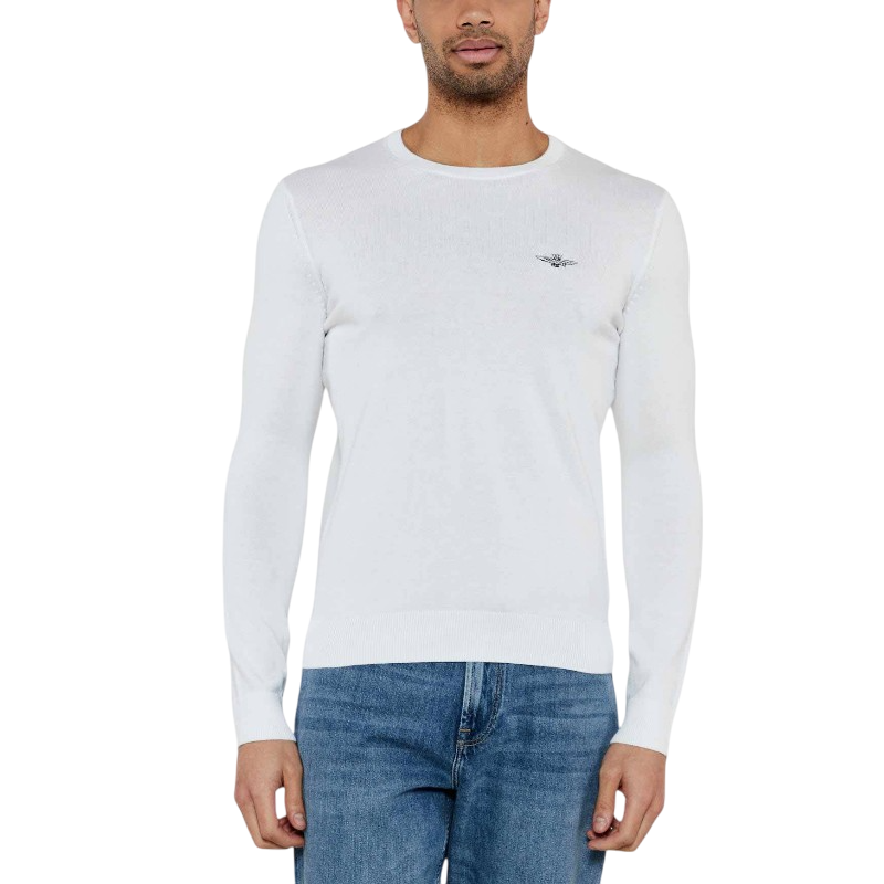 AERONAUTICA MILITARE 251MA1502L506 73062  KNIT MAGLIA GIROCOLLO - Atelier Fratelli Carbè