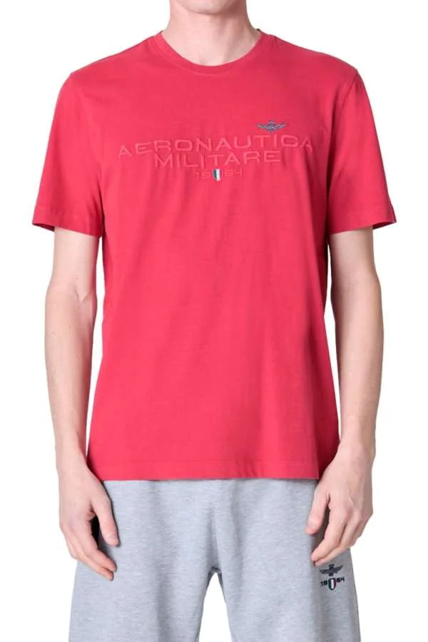 AERONAUTICA MILITARE 251TS2378J633 19334  T-SHIRT CON TINTURA PIGMENTO - Atelier Fratelli Carbè