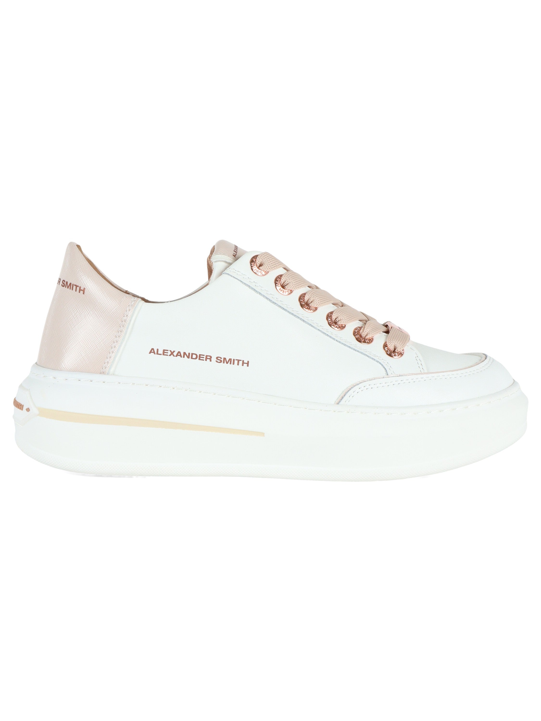ALEXANDER SMITH ASBBLSW 1807 WLU  SNEAKER LANCASTER WOMAN LIGHT NUDE - Atelier Fratelli Carbè