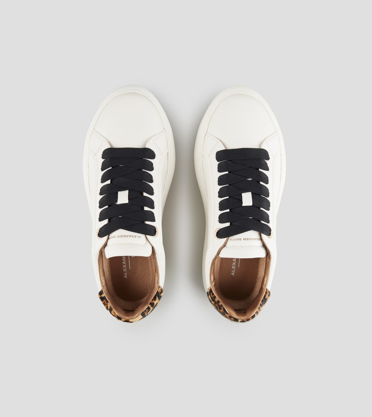 ALEXANDER SMITH ASBCSOW 3568WCS  SNEAKER SOHO WOMAN WHITE MAC SAND - Atelier Fratelli Carbè
